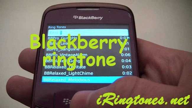 Blackberry ringtone