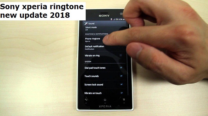  Sony Xperia ringtone new update 2018